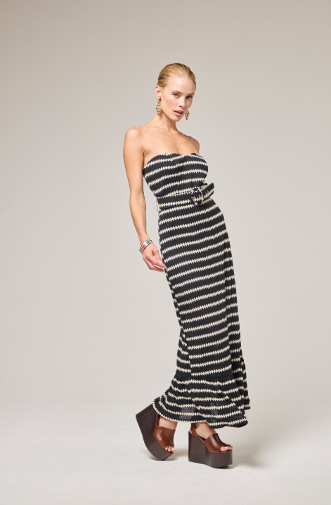 maxi dress for wedding fancy Lead Singer Beige Maxi Dress XXL