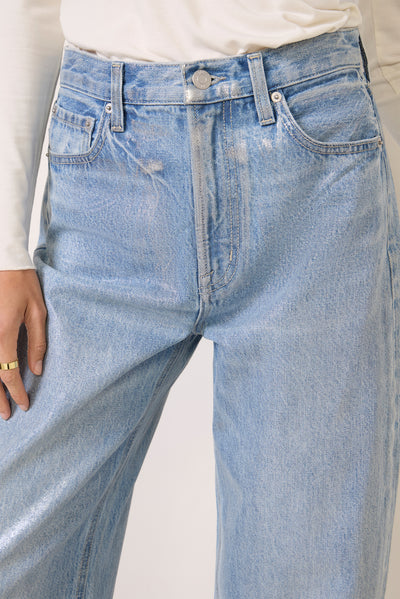 PISTOLA WES HIGH RISE BARREL JEAN