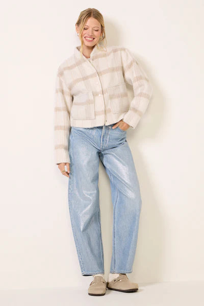 PISTOLA WES HIGH RISE BARREL JEAN