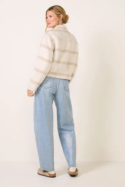 PISTOLA WES HIGH RISE BARREL JEAN