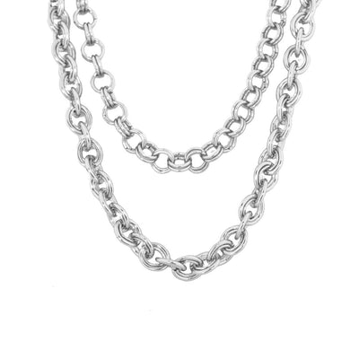 MARLYN SCHIFF DOUBLE LAYER NECKLACE