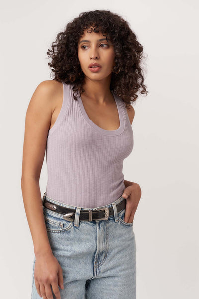 COOPER SWEATER RIB TANK