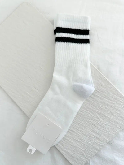 LOVELINA SPORTY CREW SOCKS