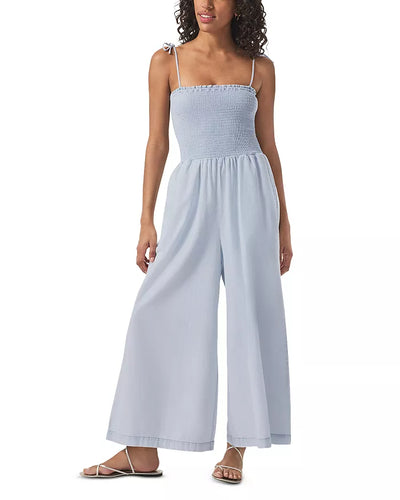 SPLENDID INDIGO STRIPE JUMPSUIT