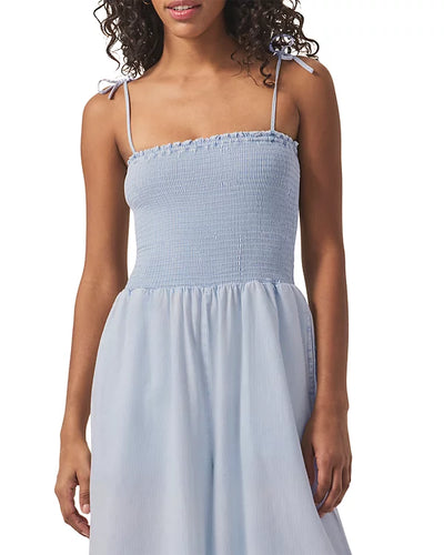 SPLENDID INDIGO STRIPE JUMPSUIT