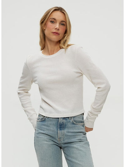 MICHAEL STARS PALMER CROP TEE