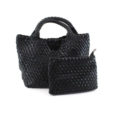 PRETTY PERSUASIONS WOVEN TOTE