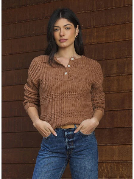 STITCHES AND STRIPES JASPER HENLEY SWEATER