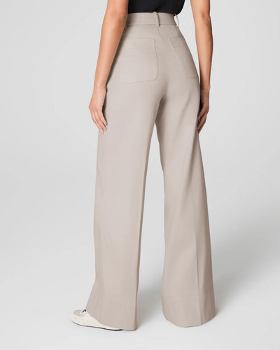 SPANX STRETCH TWILL WIDE LEG