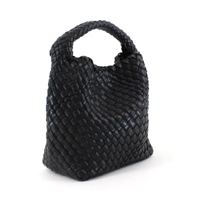 PRETTY PERSUASIONS MEDIUM WOVEN HOBO BAG