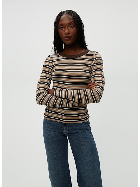MICHAEL STARS ZOLA L/S CREW NECK