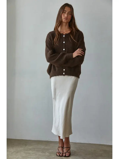 BY TOGETHER ROUND NECK KNIT SWEATER