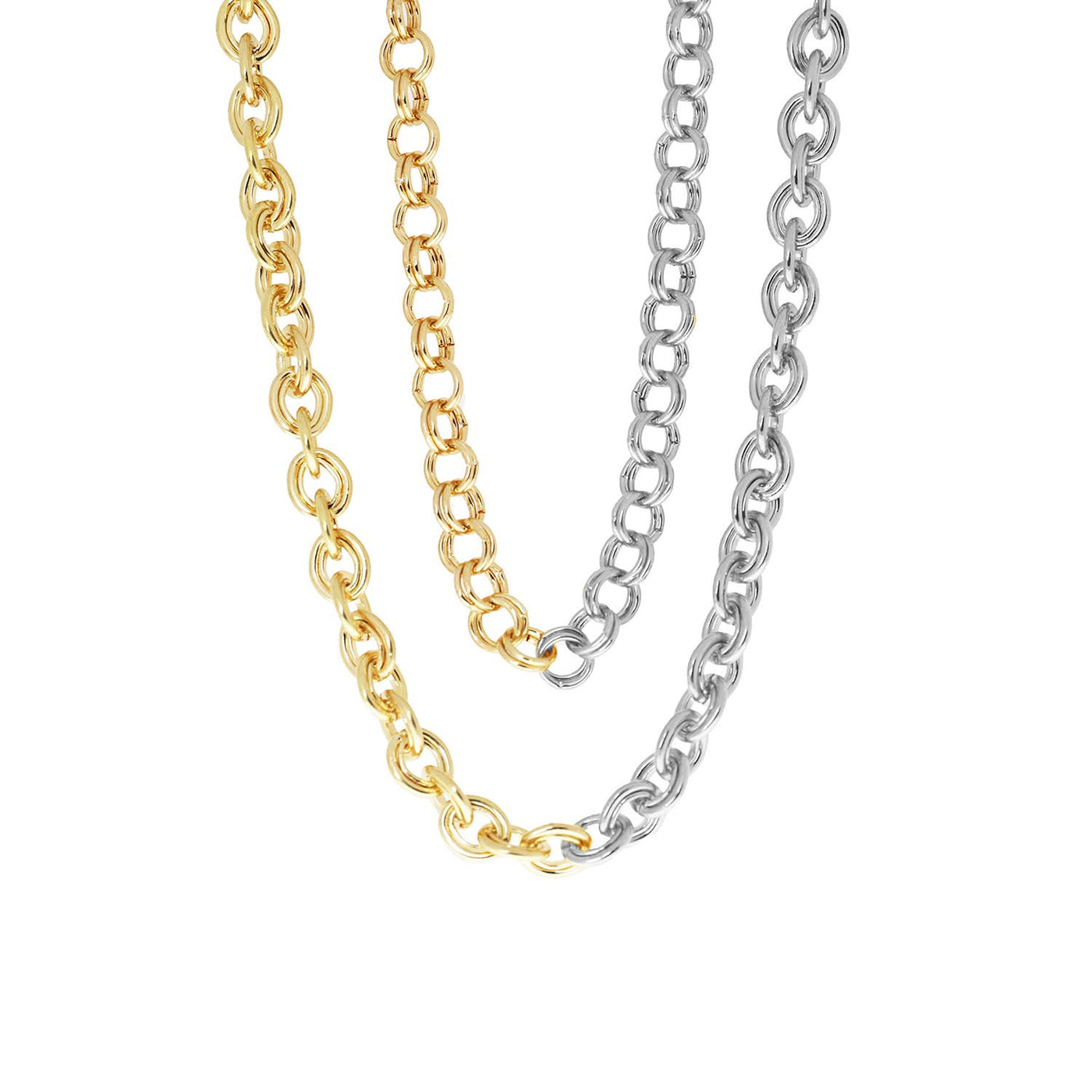 MARLYN SCHIFF DOUBLE LAYER NECKLACE