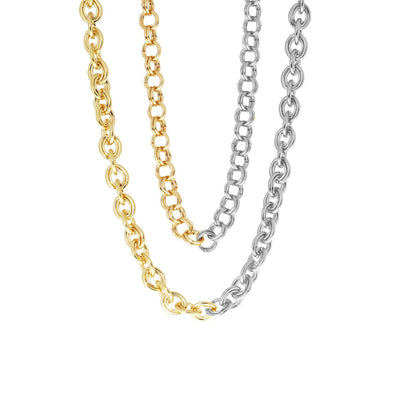 MARLYN SCHIFF DOUBLE LAYER NECKLACE