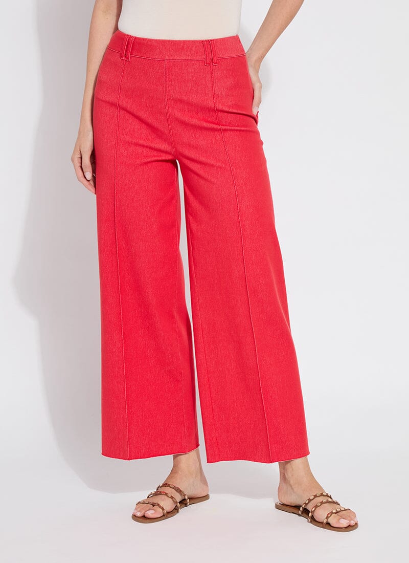 LYSSE PINTUCK DENIM