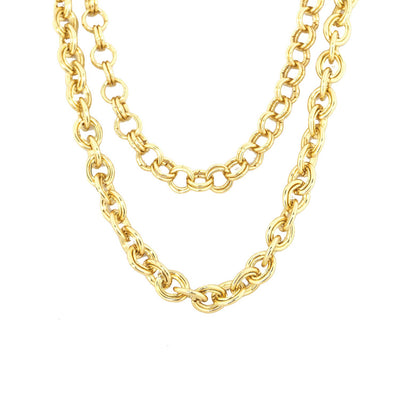 MARLYN SCHIFF DOUBLE LAYER NECKLACE