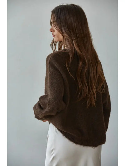BY TOGETHER ROUND NECK KNIT SWEATER