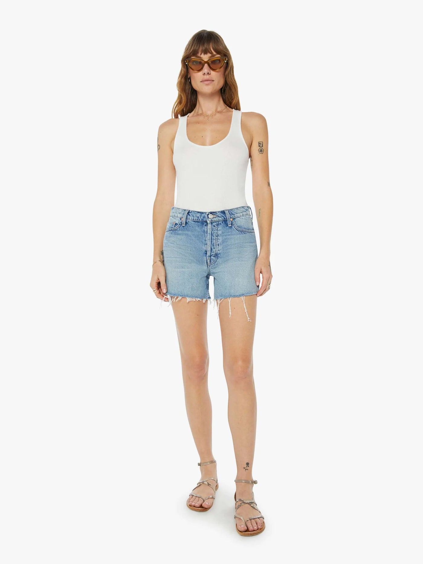 MOTHER SKIPPER SHORT AND LONG FRAY