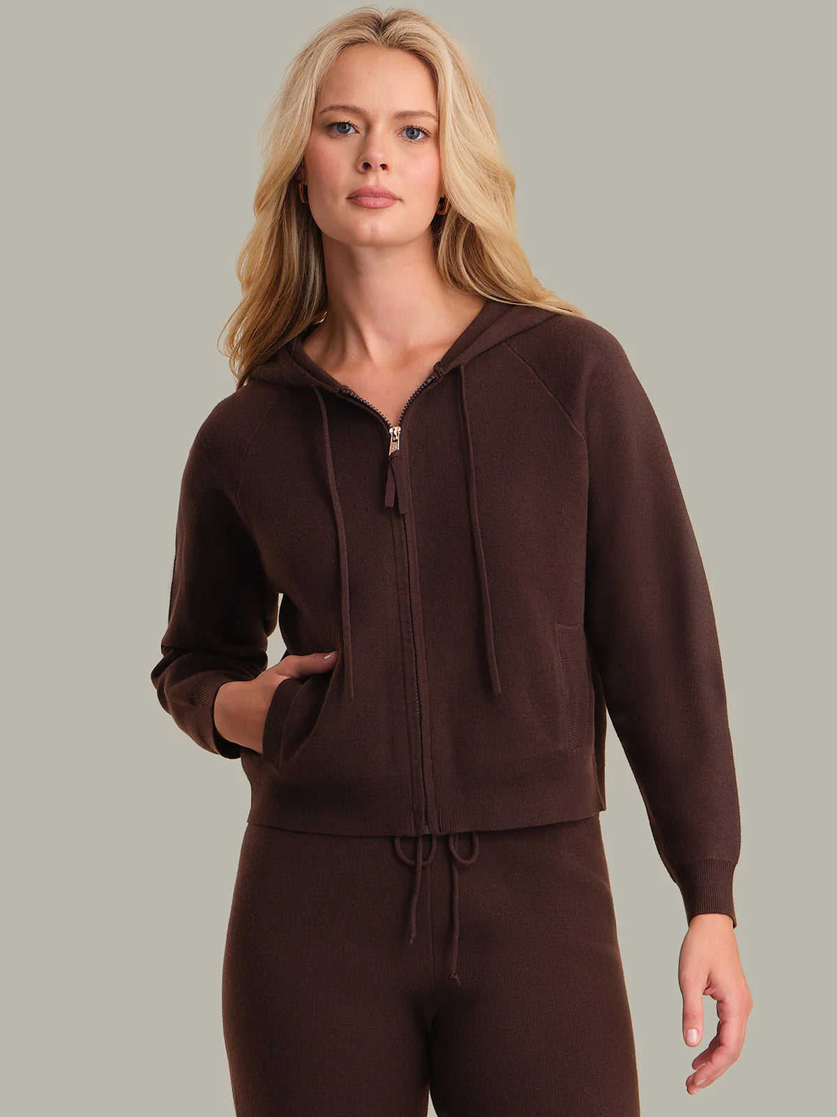 525 AMERICA MERCY ZIP UP HOODIE