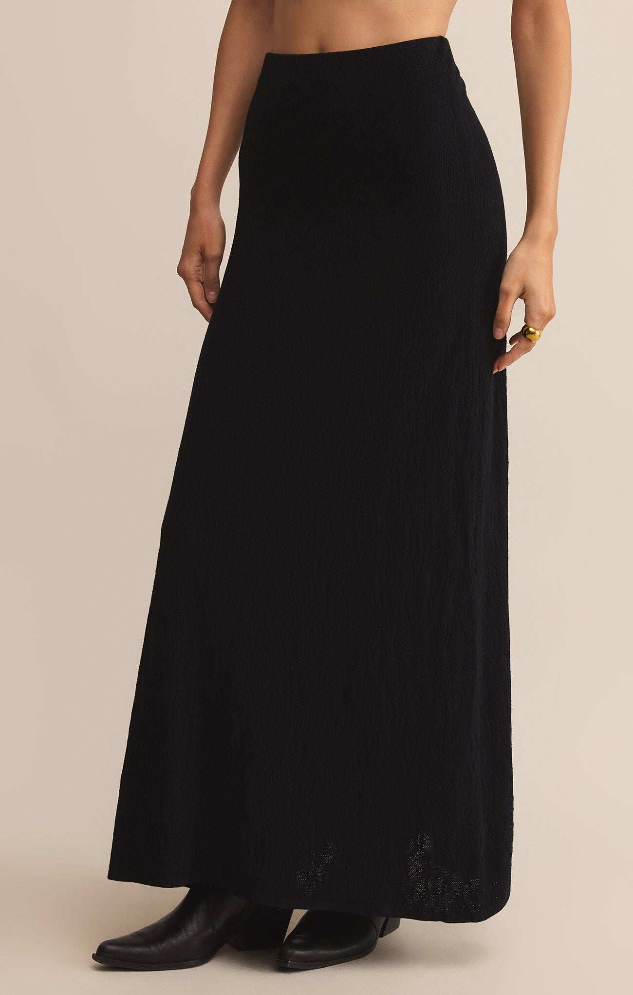 Z SUPPLY TIBI MESH MAXI SKIRT