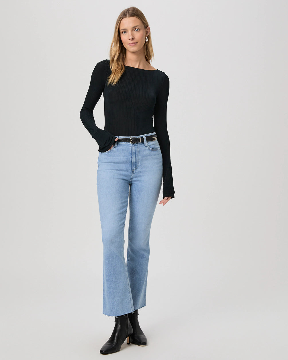 PAIGE CLAUDINE RAW HEM