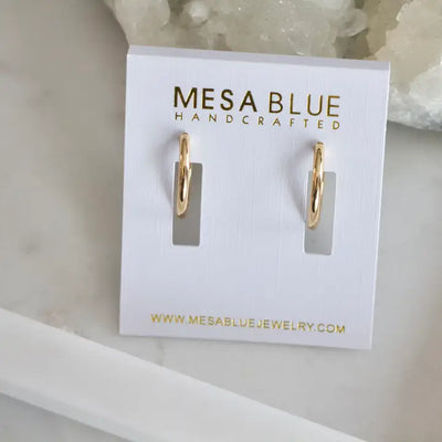 MESA BLUE EVERYDAY HOOP EARRINGS