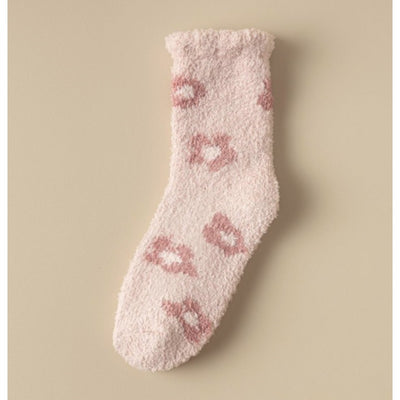 LOVELINA FUZZY COZY SOCKS