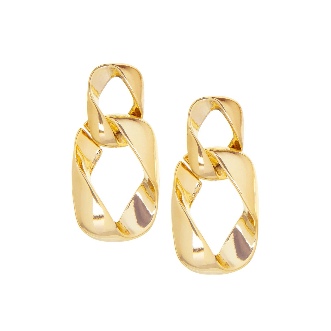 MARLYN SCHIFF DROP LINK EARRING