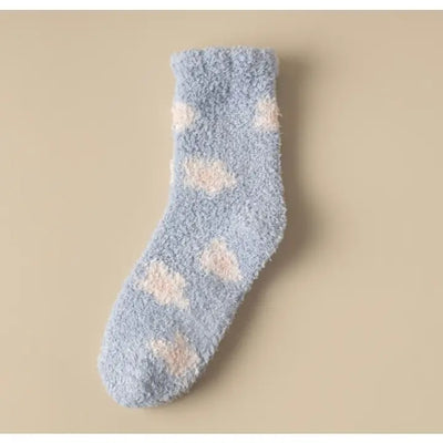 LOVELINA FUZZY COZY SOCKS