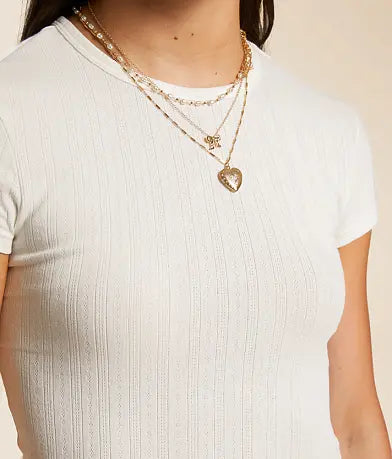 FREE PEOPLE WAIT A MINUTE BABY TEE