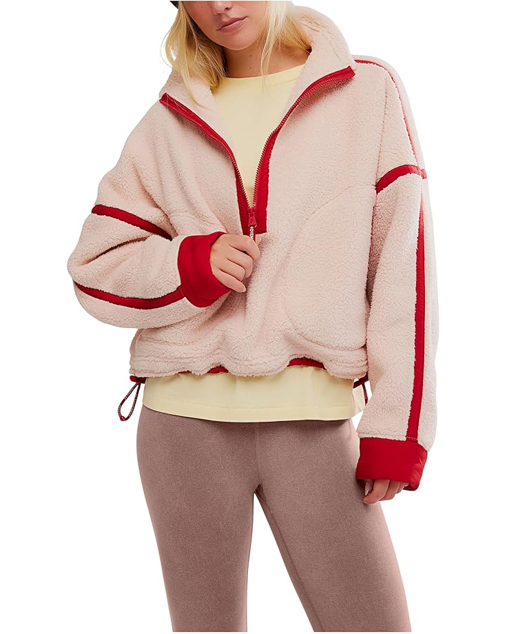 FREE PEOPLE MOUNTAIN HIGH HALF ZIP