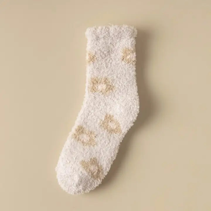 LOVELINA FUZZY COZY SOCKS
