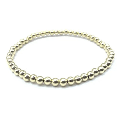 ERIN GRAY KARMA 4MM 6.5" 14K WATERPROOF BRACELET