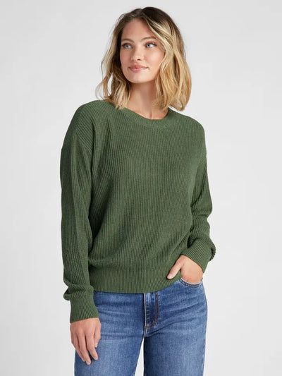 78 & SUNNY COASTAL CREWNECK PULLOVER SWEATER