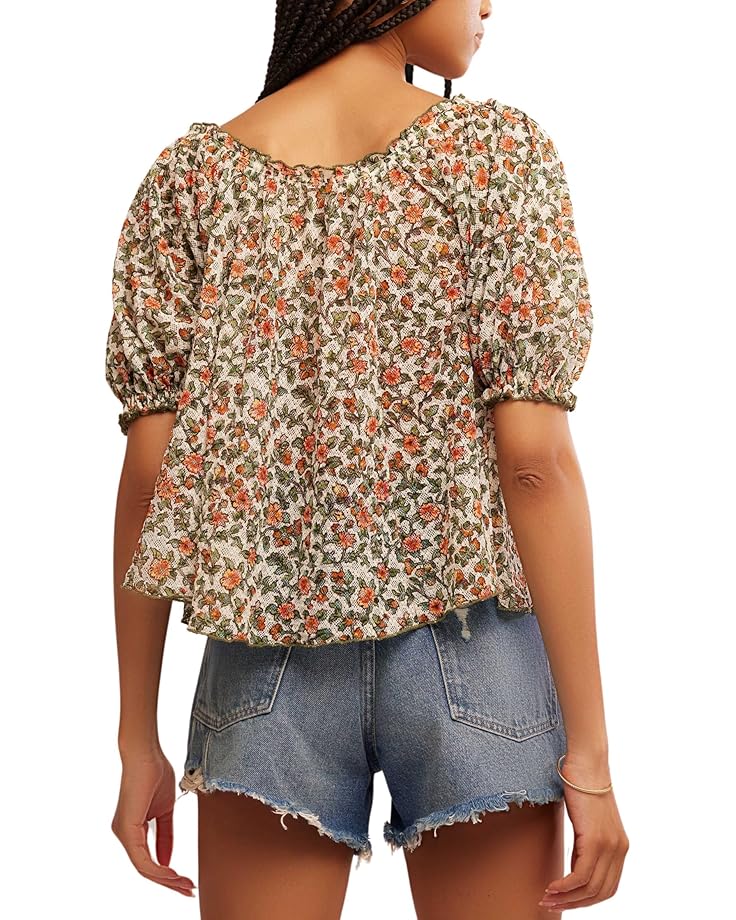 FREE PEOPLE ASTRA FLORAL PRINT TOP