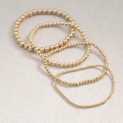 COAST + COVE 4MM BALL BRACELET