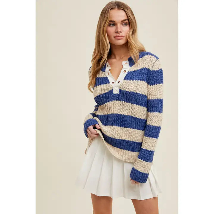 トップス THE TOE NOTTING-HILL HEART KNIT GRAY M トップス THE