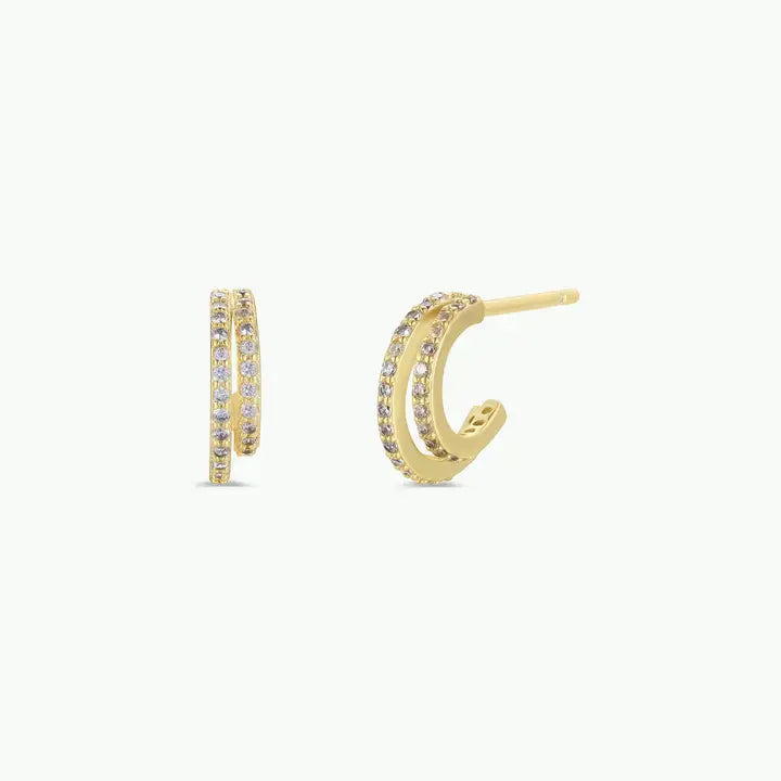 JAXKELLY DOUBLE CHAMPAGNE HOOP