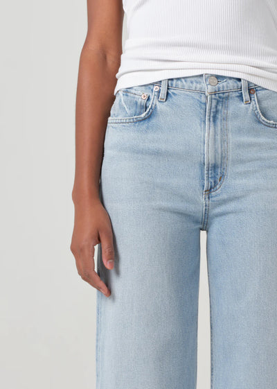 AGOLDE REN HIGH RISE WIDE LEG - STRETCH