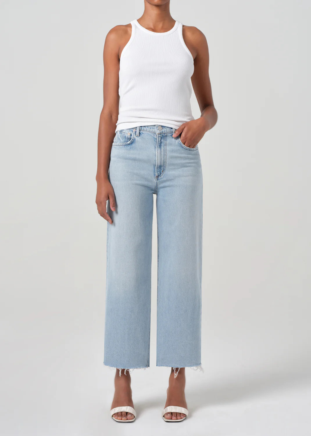 AGOLDE REN HIGH RISE WIDE LEG - STRETCH