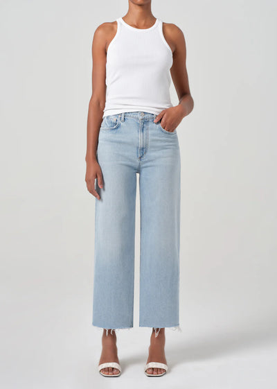 AGOLDE REN HIGH RISE WIDE LEG - STRETCH