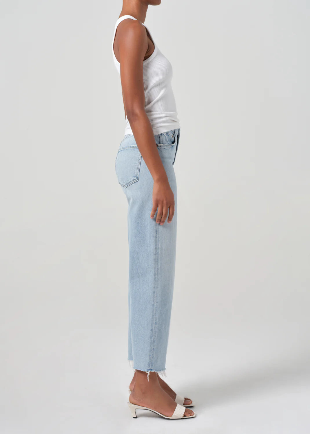 AGOLDE REN HIGH RISE WIDE LEG - STRETCH