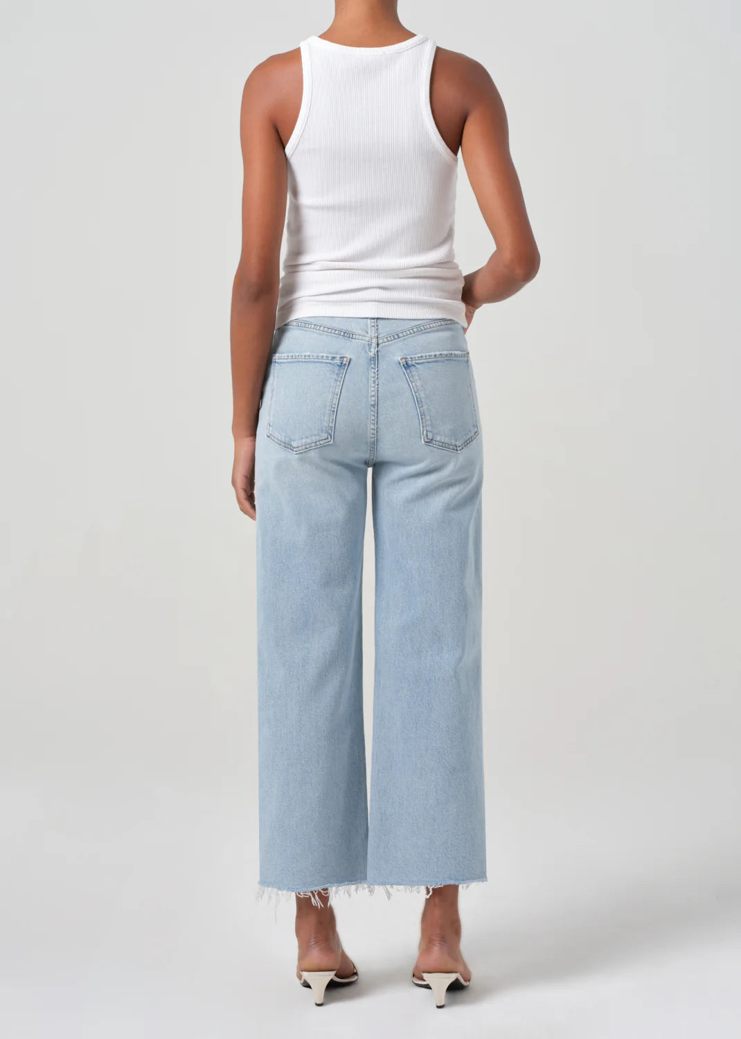 AGOLDE REN HIGH RISE WIDE LEG - STRETCH