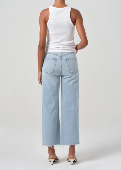 AGOLDE REN HIGH RISE WIDE LEG - STRETCH