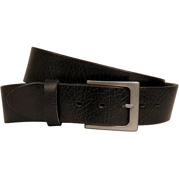 HANDMADE CURVED LEATHER BELT