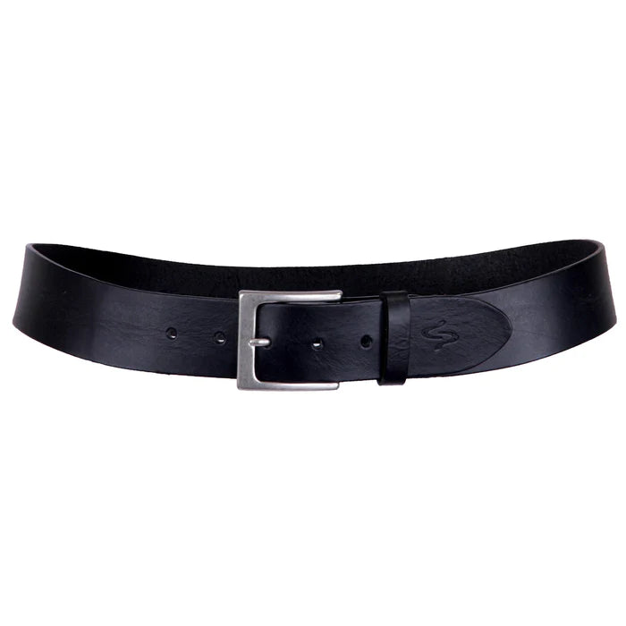 HANDMADE CURVED LEATHER BELT