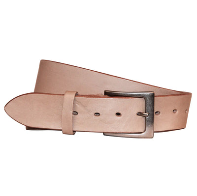 HANDMADE CURVED LEATHER BELT