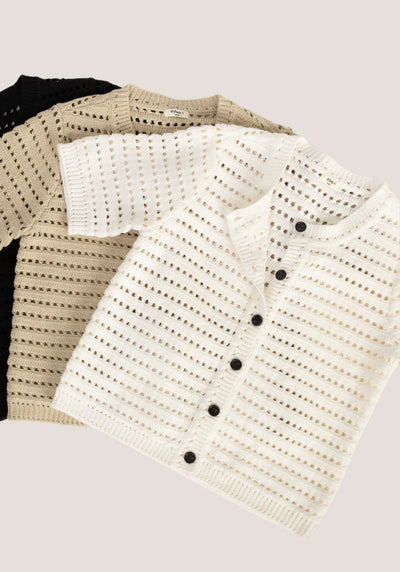 DYLAN CROCHET CARDI