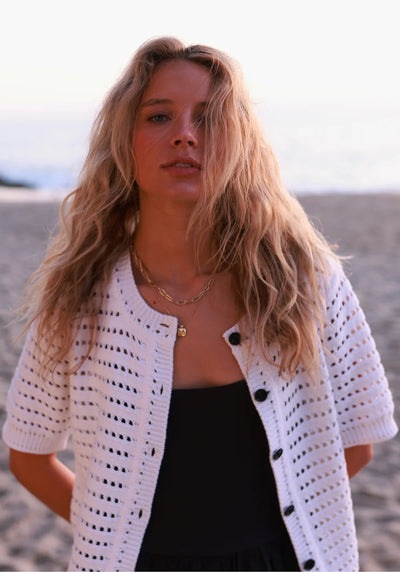 DYLAN CROCHET CARDI