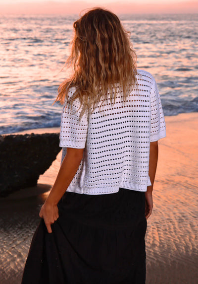 DYLAN CROCHET CARDI